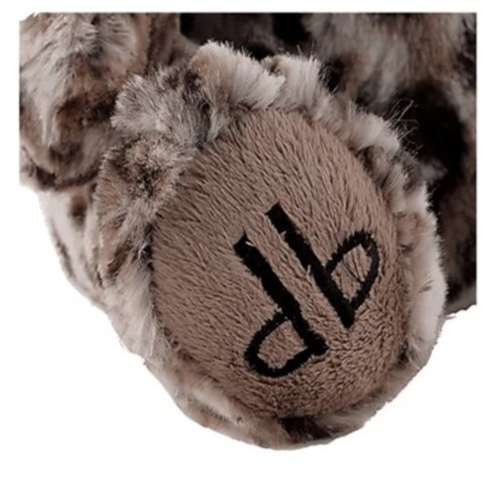 Dennis Basso 2012 Collectible Plush Teddy Bear Leopard Print Faux Fur 12" NIB - Picture 6 of 6